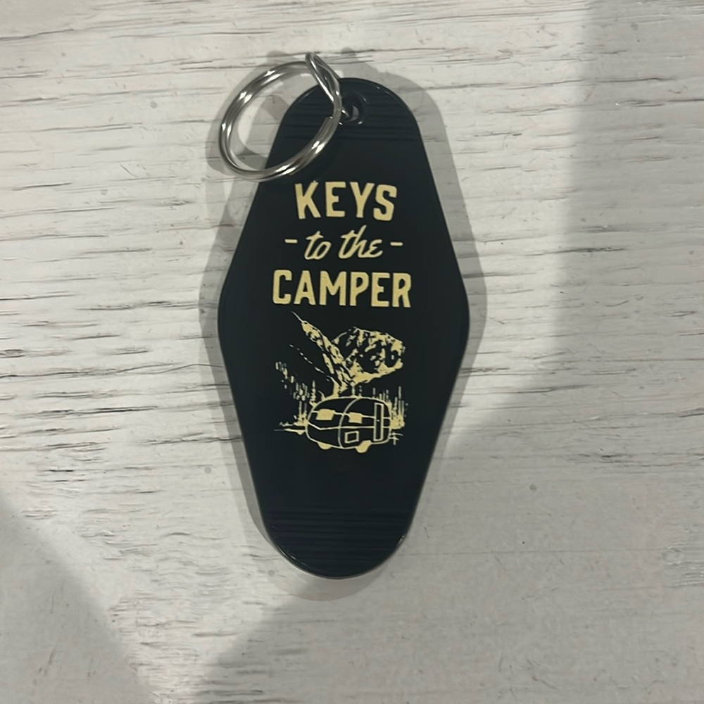 Keychain keys to the camper